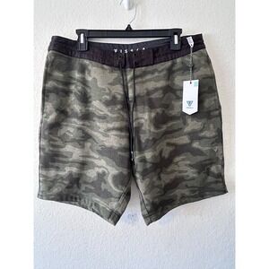 Vissla Locker Eco Camo Sofa Surfer Beach Vacation Lounge Shorts SZ L
